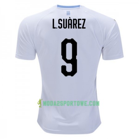 Koszulka Urugwaj L.Suarez 9 Mistrzostwa Świata 2018 Wyjazdowe Stroje Piłkarskie